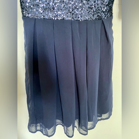 ⚜️3 for $30⚜️ Navy Blue Sequin Dress Bridesmaid / Prom / Bachelorette Hen Party - Picture 7 of 16